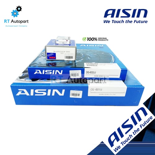 Aisin แผ่นคลัช หวีคลัช Isuzu Dmax ปี03-12 เครื่อง 4JJ 4JK ขนาด10" 8-97947166-0 / DG602LU