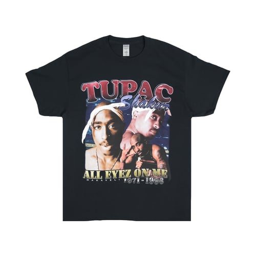 HOMAGE TUPAC TEE BLACK