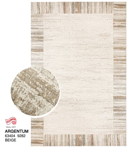 ELLE DECOR - พรมรุ่น ARGENTUM (L) 63404 9282 L 160x230 ซม. BEIGE
