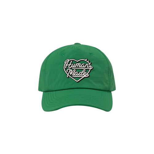 HUMAN MADE NYLON 5 PANEL CAP GREEN