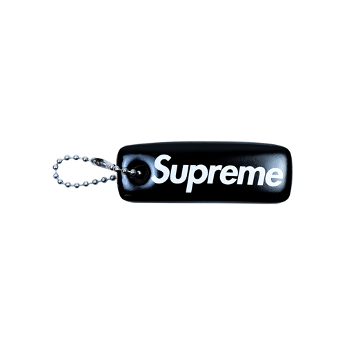 SUPREME FUCK EM ALL KEYCHAIN BLACK