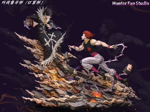 Deluxe “ Epic Fight “ Kuroro vs Hisoka ฮิโซกะ คุโรโร่ by Hunter Fan Studio (มัดจำ) [[SOLD OUT]]