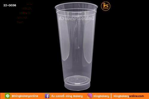 แก้ว BJM 22 oz. ใส ปาก 90 (ลังx20แถว)
