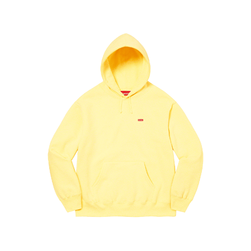 SUPREME SMALL BOX HOODIE YELLOW