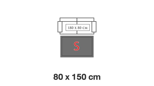 พรมไซส์ S (80x150 ซม.)