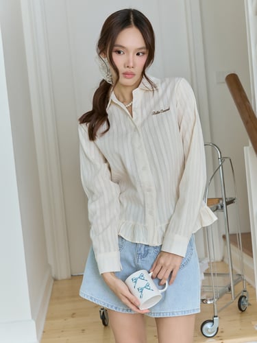 Pretzel shirt (Cream)