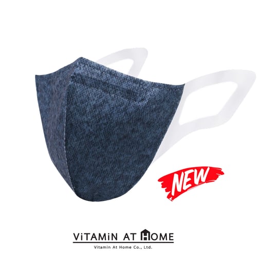 หน้ากาก PM 2.5 3D (บลูยีนส์)