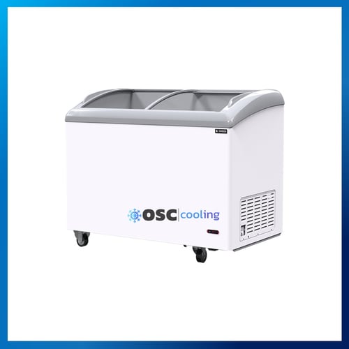 ตู้แช่แข็งบานกระจกโค้ง 11.5 คิว [SNC-0355]