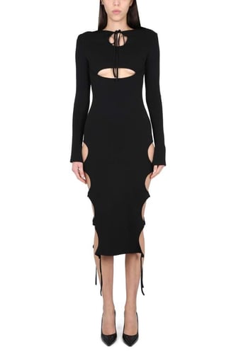 ANDREADAMO - STRETCH KNIT MIDI DRESS