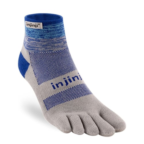 ถุงเท้าวิ่งเทรล Injinji Trail Midweight Mini Crew Unisex