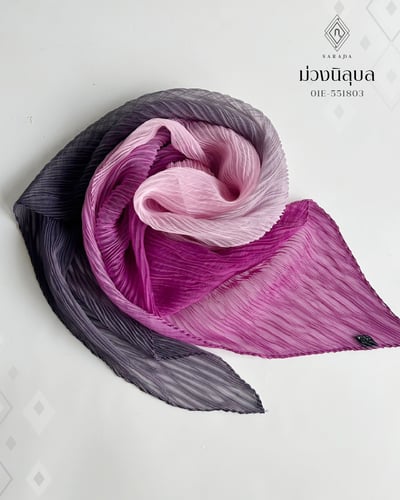 Pleat Chiffon Scaef 01E-551803