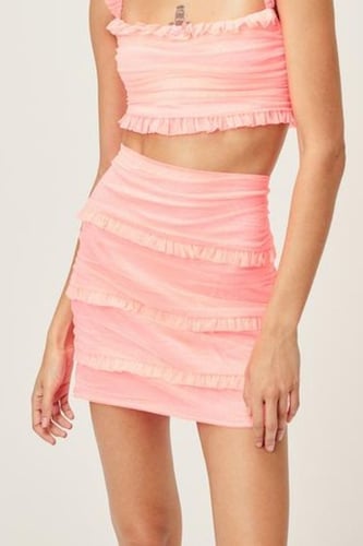 FOR LOVE & LEMONS - VIXEN MINI SKIRT