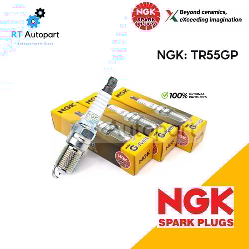 NGK หัวเทียน TR55GP 1ตัว