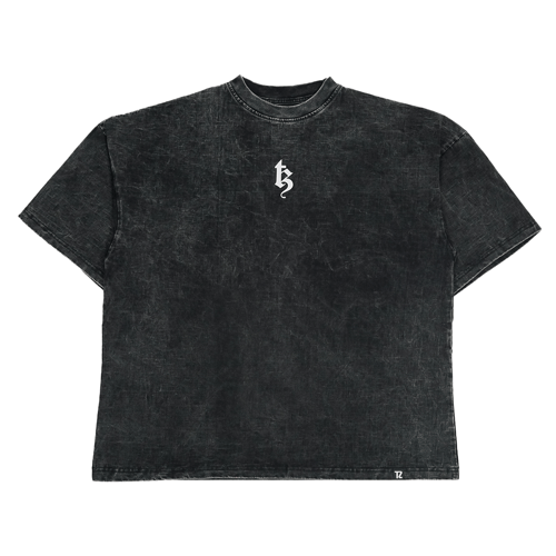 TZ WORLDWIDE BETREZ OUS T-SHIRT BLACK FADED