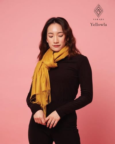 ผ้าพันคอแคชเมียร์ Yellowla