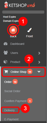 ketshopweb, ระบบร้านค้าออนไลน์