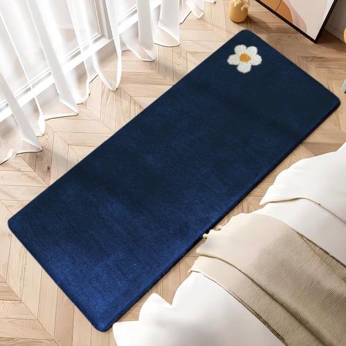 พรมเช็ดเท้ายาว (ELLE LONG MAT) รุ่น ELLE AL 6-2 NAVY BLUE สีน้ำเงิน