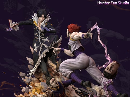 Deluxe “ Epic Fight “ Kuroro vs Hisoka ฮิโซกะ คุโรโร่ by Hunter Fan Studio (มัดจำ) [[SOLD OUT]]