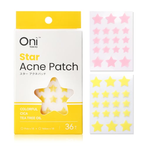 Oni Star (เหลือง)Acne Patch 36 Dots