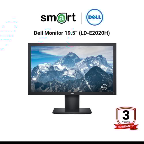 จอมอนิเตอร์  Dell Monitor E2020H, 19.5” (3Yrs advance exchange, NBD)