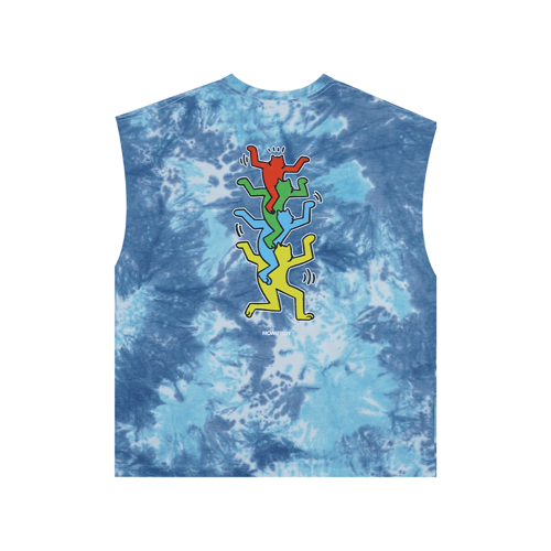 HOMEBOY G.BIPOLAR TANK TIE DYE