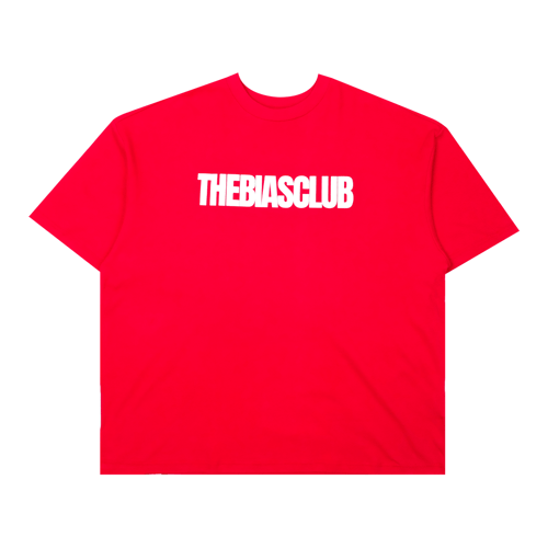 THE BIAS CLUB BOLD T-SHIRT RED