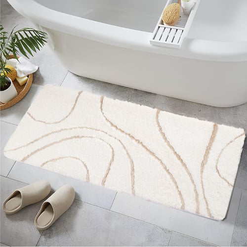 พรมเช็ดเท้ายาว (LONG MAT) รุ่น STELLAR AL 3-1 CREAM สีครีม