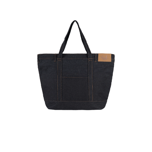 NWL.BKK RAW DENIM VER.2 TOTE BAG MIDNIGHT