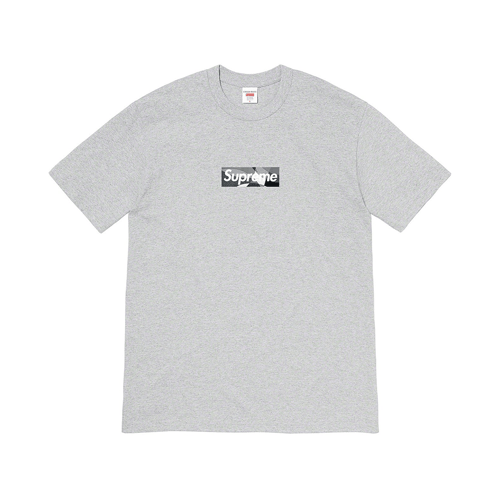 SUPREME EMILIO PUCCI BOX LOGO T-SHIRT GREY