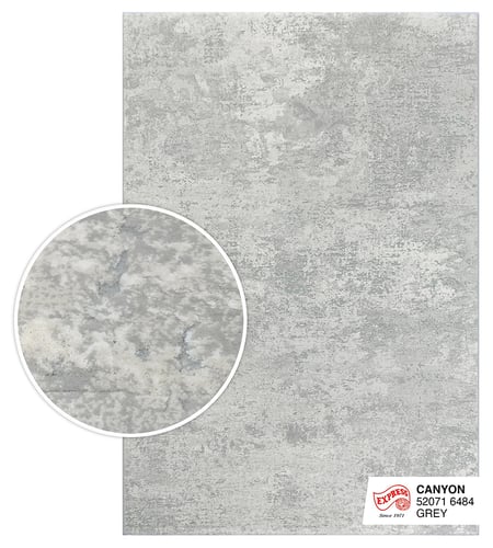 พรมรุ่น CANYON (L) 52071 6484 L 160x230 ซม. GREY