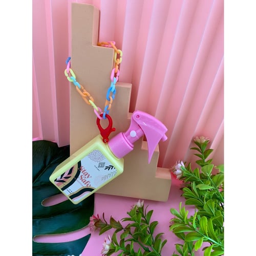 ?แอลกอฮอล์หอมสเปรย์ฟ็อกกี้แคนดี้100 ML?+สายคล้องมือสุดน่ารัก แอลกอฮอล์น้ำหอม ?