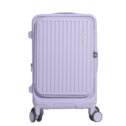 Pegasus กระเป๋าเดินทางเปิดหน้า ขยายข้างได้ รุ่น Phantom ขนาด 24 นิ้ว สีม่วง