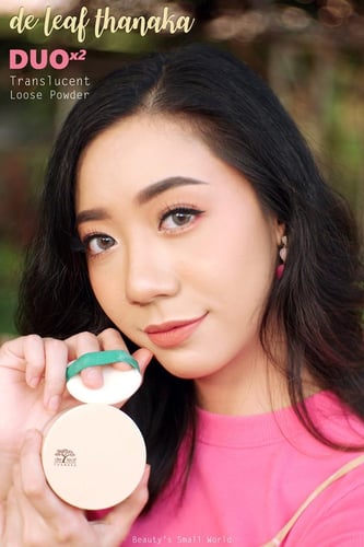REVIEW De leaf Thanaka DUO Translucent Powder by Beauty's Small World