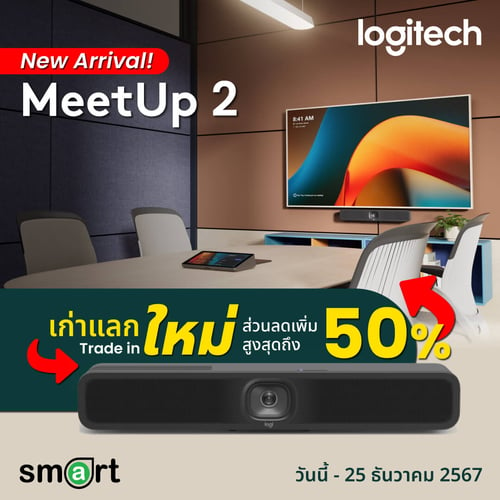 [New Arrival] Logitech conferencecam MEETUP 2 (Trade in)