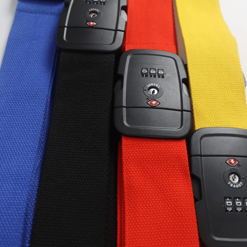 PEGASUS STRAP  สายรัดกระเป๋าเดินทาง สีเหลือง