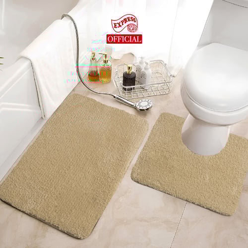 พรมเช็ดเท้าชุดห้องน้ำ (BATH MAT) รุ่น STELLAR AG 8-4 BEIGE สีเบจ