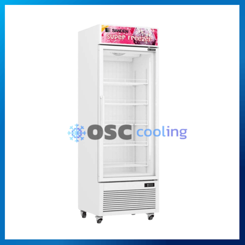 ตู้แช่แข็งประตูกระจก "SANDEN" 14.1 คิว [SNR-0505]