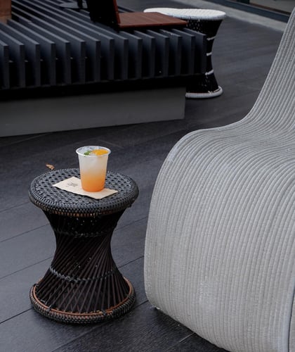 Lampang Stool Black-Black-S