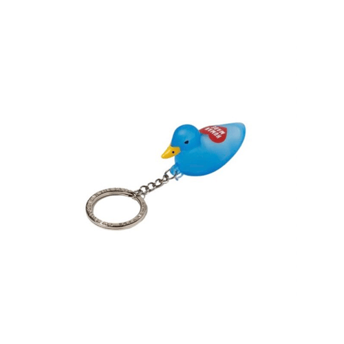 HUMAN MADE PVC DUCK KEYCHAIN BLUE
