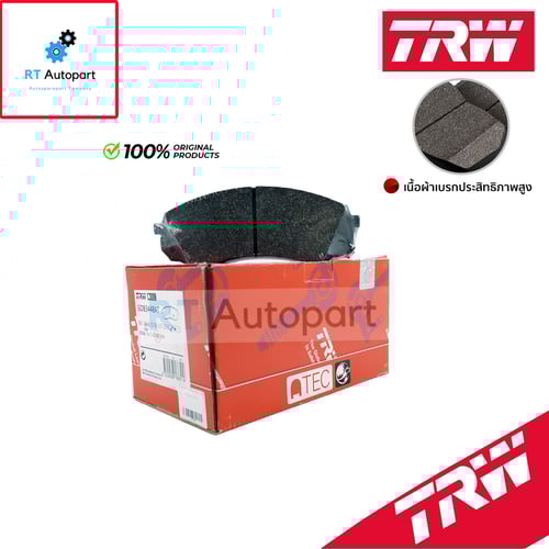 TRW ผ้าดิสเบรกหน้า Hyundai H1 Starlex ปี08-19 Staria ปี19-22 เกรด ATEC / ผ้าเบรก ผ้าเบรค / GDB3448AT