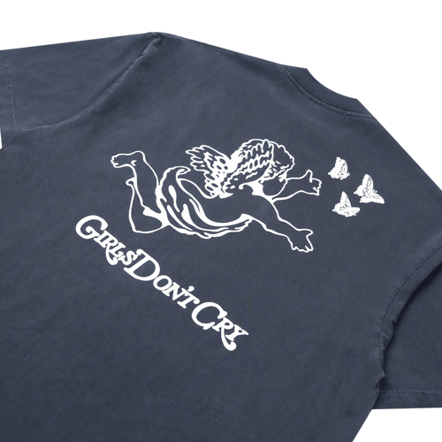 VERDY X GIRLS DON'T CRY ANGEL T-SHIRT BLACK