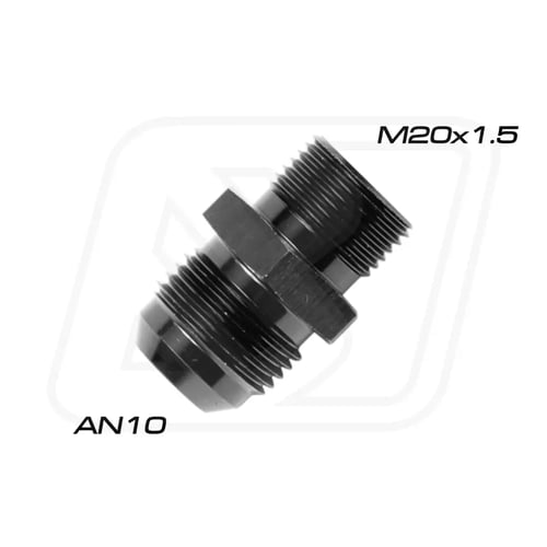 Billion ข้อลดเกลียว M20x1.5 ออก AN8/AN10 (BLUE/BLACK)