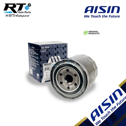 Aisin กรองน้ำมันเครื่อง Toyota Tiger LH112 LH125 เครื่อง 3L 5L รูใหญ่ กรองเครื่อง Ford Ranger Fighter/  OFLAZ4014