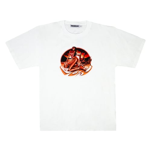 V.G.H X BR SUNSET BEACH GIRL T-SHIRT WHITE
