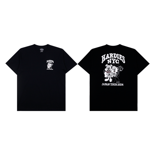 VERDY X HARDIES NYC JAPAN TOUR T-SHIRT BLACK