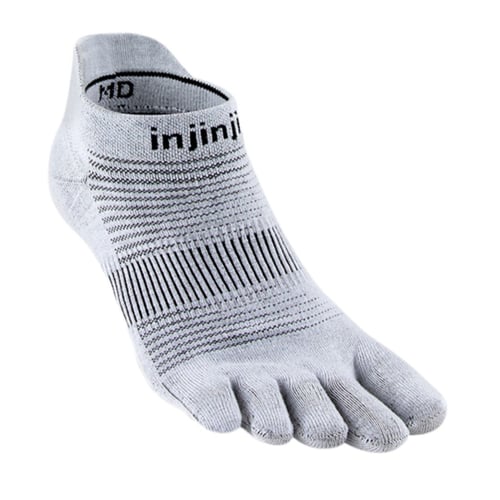 ถุงเท้าวิ่งแยกนิ้ว Injinji Run Original Weight No Show Unisex