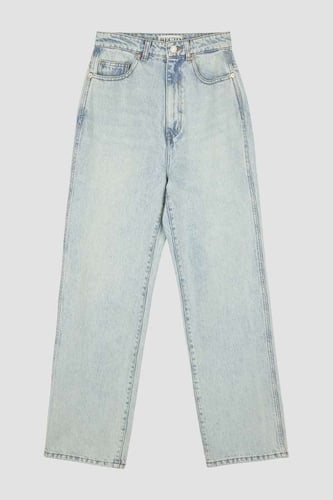 [RECTO] / ☆ 24FW ISLA FRONT SLIT DENIM PANTS / OFF WHITE RECTO - ISLA FRONT SLIT DENIM PANTS | EXHIBIT