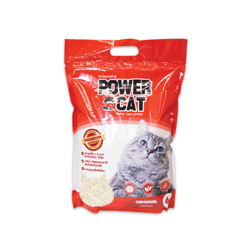 [MANOON] POWER CAT Tofu Cat Litter Original Scent 6L