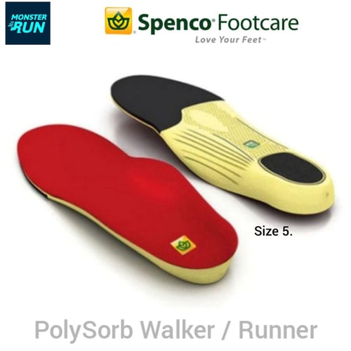 แผ่นรองเท้า Spenco PolySorb Walker / Runner