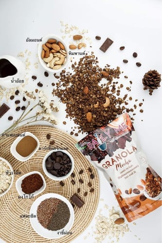 กราโนล่ารสมอคค่า 1 กิโลกรัม